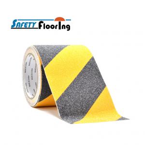  Anti Slip Tapes - 100mm Wide Self Adhesive / Black and Yellow hazard tape