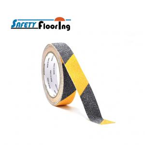  Anti Slip Tapes - 25mm Wide Self Adhesive / Black and Yellow hazard tape