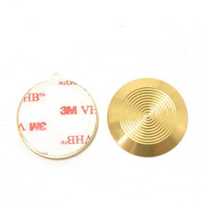 Brass Tactile Indicator Studs - 3M Adhesive Flat Back