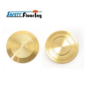 Brass Tactile Indicator Studs - Flat Back