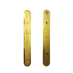 Coating Golden Stainless Steel Directional Tactile Indicator Bar - SF516