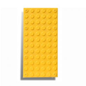 Fibreglass Tactile Indicator Plate - Hazard - 300 x 600mm / SF811Y