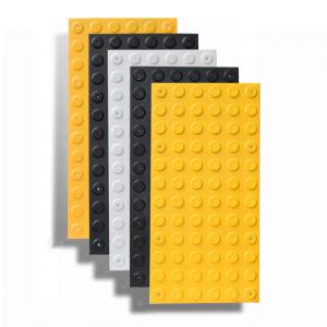 Fibreglass Tactile Indicator Plate - Hazard - 300 x 600mm 