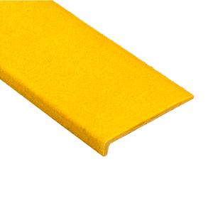 Glass Reinforced Plastics(GRP) With Yellow Grit Coated Stair Nosing 