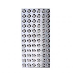 Integrated Tactile Indicator Plate Stainless Steel - Carpet Tactile plate / Screwed Hole M5&M6 