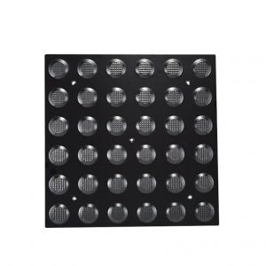 Integrated Tactile Indicator Plate Stainless Steel - Casting / PVD Black 300x300mm
