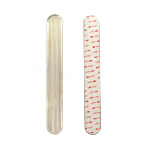 Stainless Steel Directional Tactile Indicator Bar With 3M Adhesive Flat Back - SF505