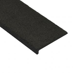  Fibreglass With Black Grit Coated Stair Nosing 