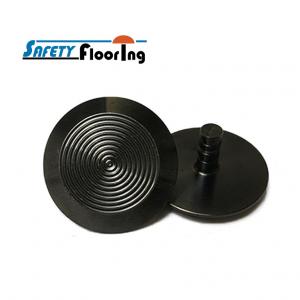 Tactile Indicator Studs - PVD Black Stainless Steel TGSI