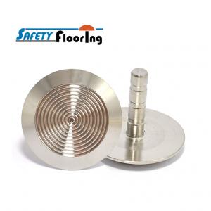 Tactile Indicator Studs - Solid Stainless Steel Tactiles With 25mm Long Stem