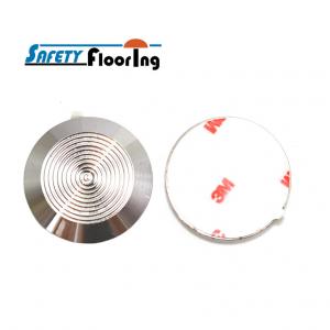 Tactile Indicator Studs - Stainless Steel 3M Adhesive Flat Back