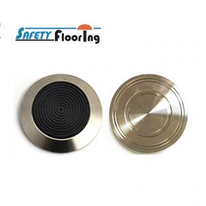 Tactile Indicator Studs - Stainless Steel Poly Insert / Flat Back   