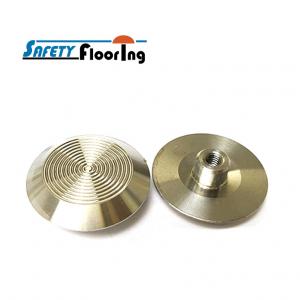 Tactile Indicator Studs - Stainless Steel Carpet tactile / Screwed Hole M5&M6