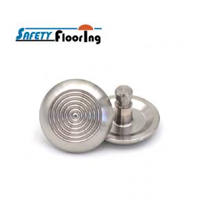 Tactile Indicator Studs - Stainless Steel Hollow Back Tactiles  / Excircle 25mm