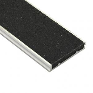 Thickening Type Stair Nosing With Black Carborundum Infill 